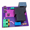 Weld Relay with Contact Suppression and Fastenings